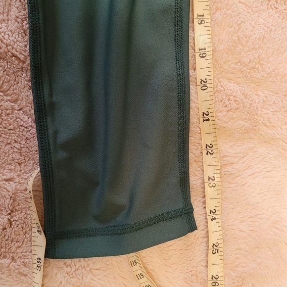 ARRO Athletics Up-Tight Legging Emerald Green petite inseam 24" - Picture 6 of 8